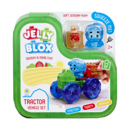 Doos Jelly Blox Tractor Set Voorkant Jelly Blox Tractor Set