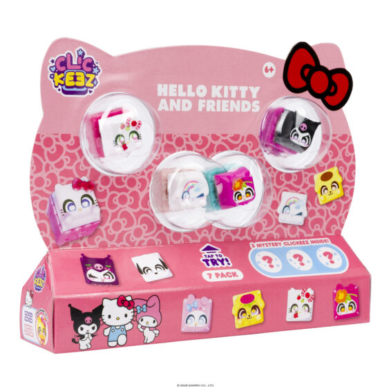 AKEN_937707.0_Clickeez_HelloKitty_7_Pack_12L_L Clickeez Hello Kitty & Friends - 7-Pack (12L)