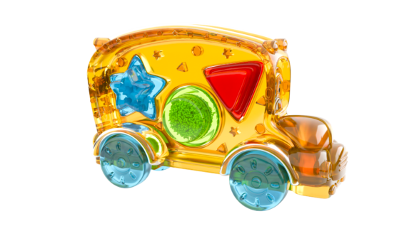 Bus with extruded shapes V3 Lil' Jellies - Jelly Bus (12L)