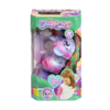 Doos Snuggleups Paars Voorkant De voorkant van de doos van het paarse diertje Animagic Snuggleups Paars