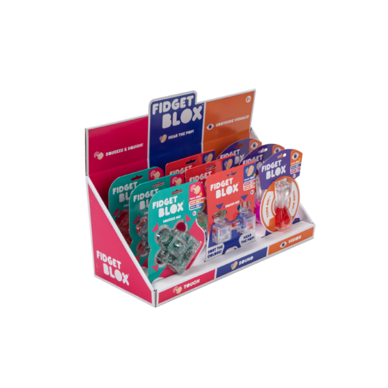 Fidget Blox Wave 2 Asst CDU (2) Fidget Blox - Wave 2 Asst CDU (10pc) (12L)