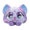 Inhoud Doos Snuggleups Paars Voorkant Het diertje van de Paarse Animagic Snuggleups vanaf de voorkant